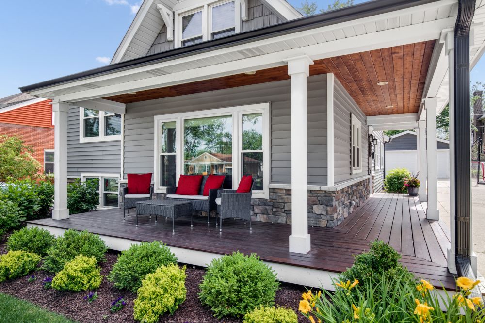 Porch Pillar Repair in Great Falls