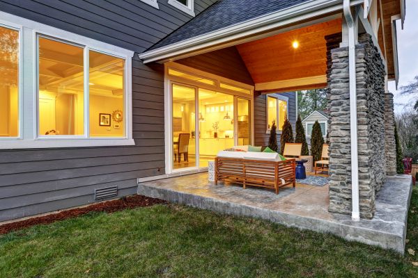Back Porch Construction in Great Falls