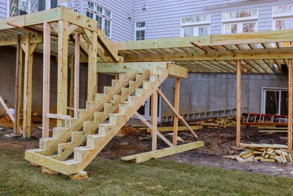 Deck Post Replacement in Great Falls