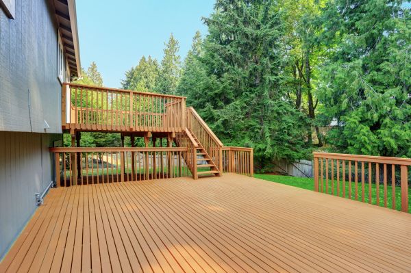 Multi Level Deck Installation in Great Falls