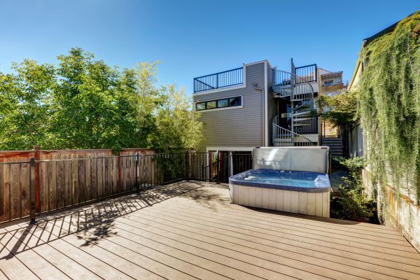 Hot Tub Deck Installation in Great Falls