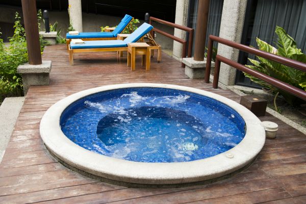 Hot Tub Deck Construction in Great Falls