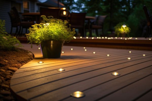 Ground Level Deck Construction in Great Falls